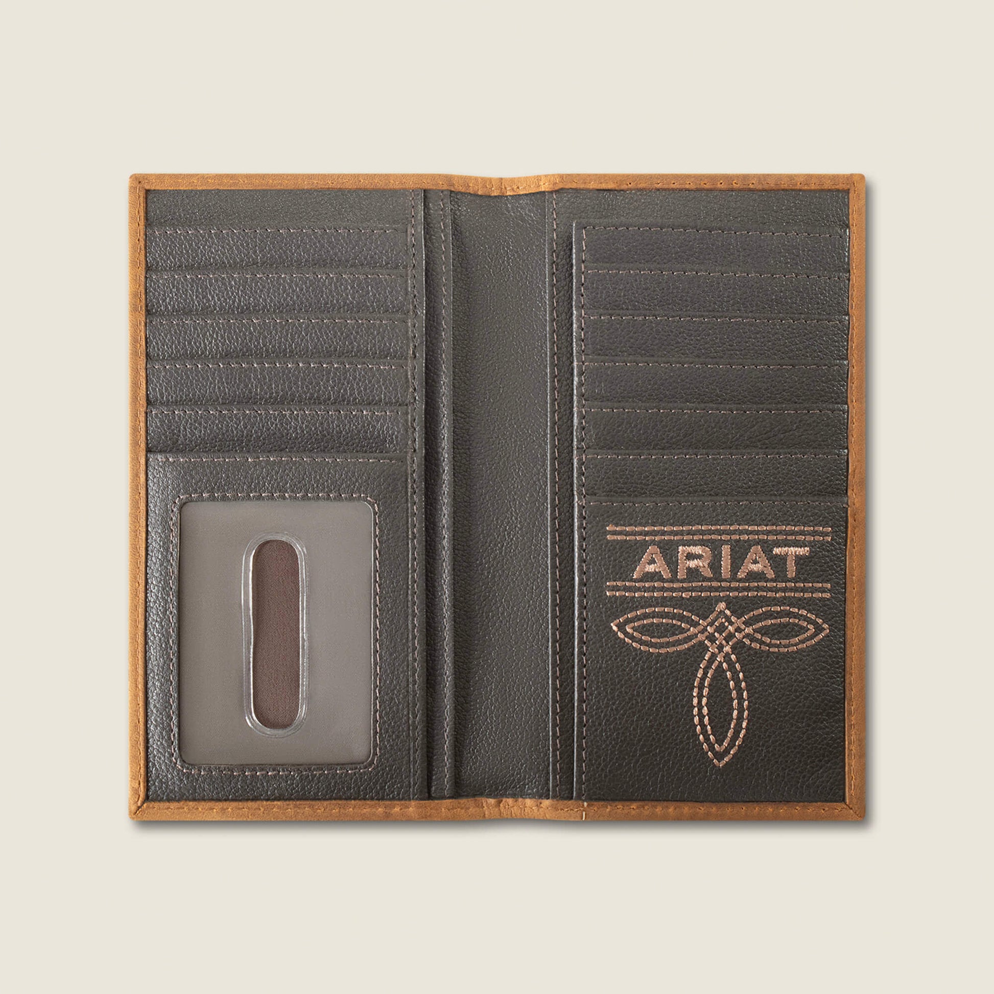 Ariat On Sale - Patchwork Embroidered Logo Rodeo Wallet
