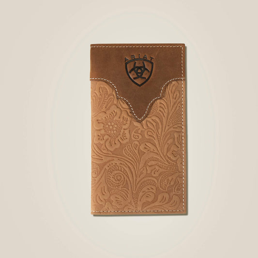 Ariat For Sale - Tooled Leather Rodeo Wallet