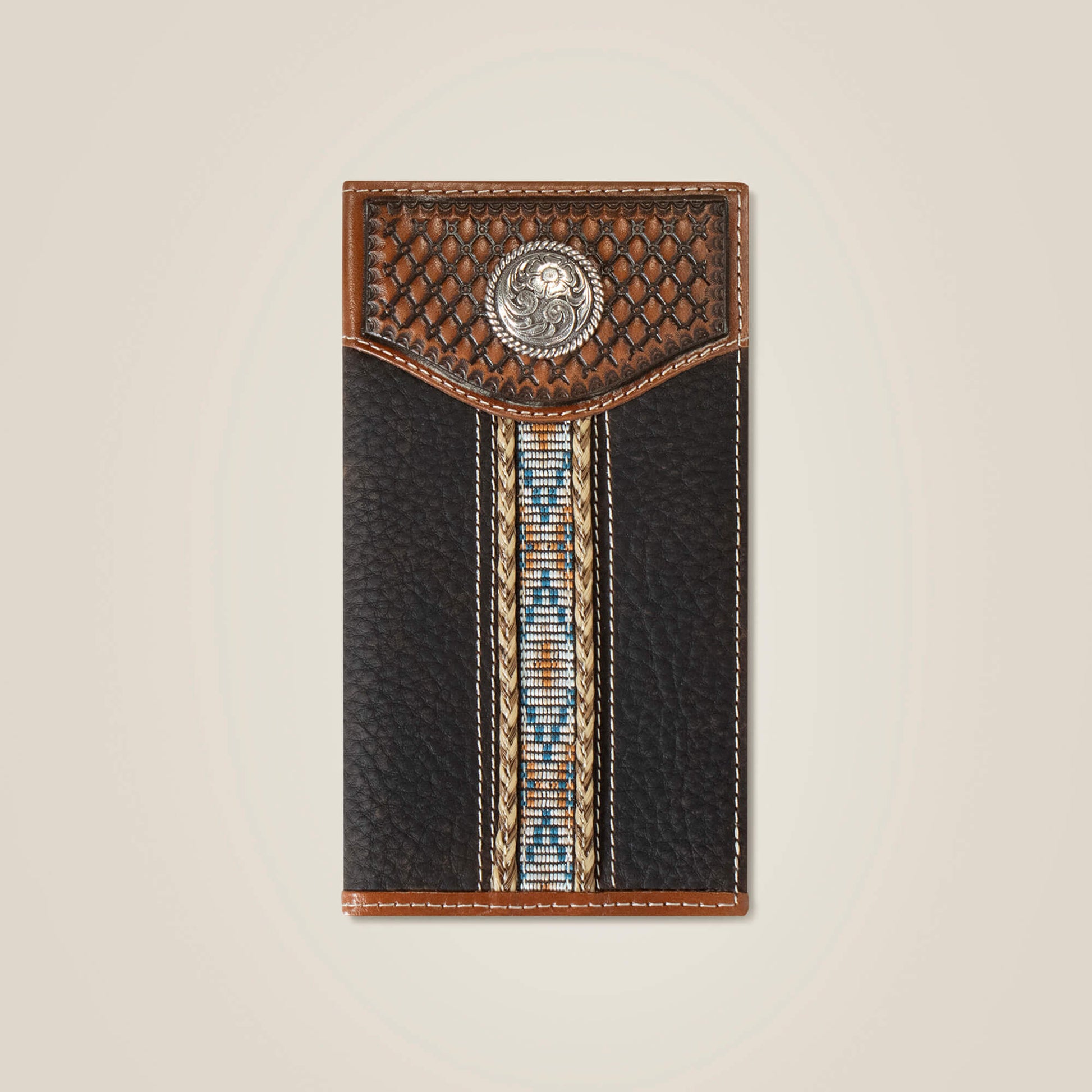 Ariat Online - Braided Trim Rodeo Wallet