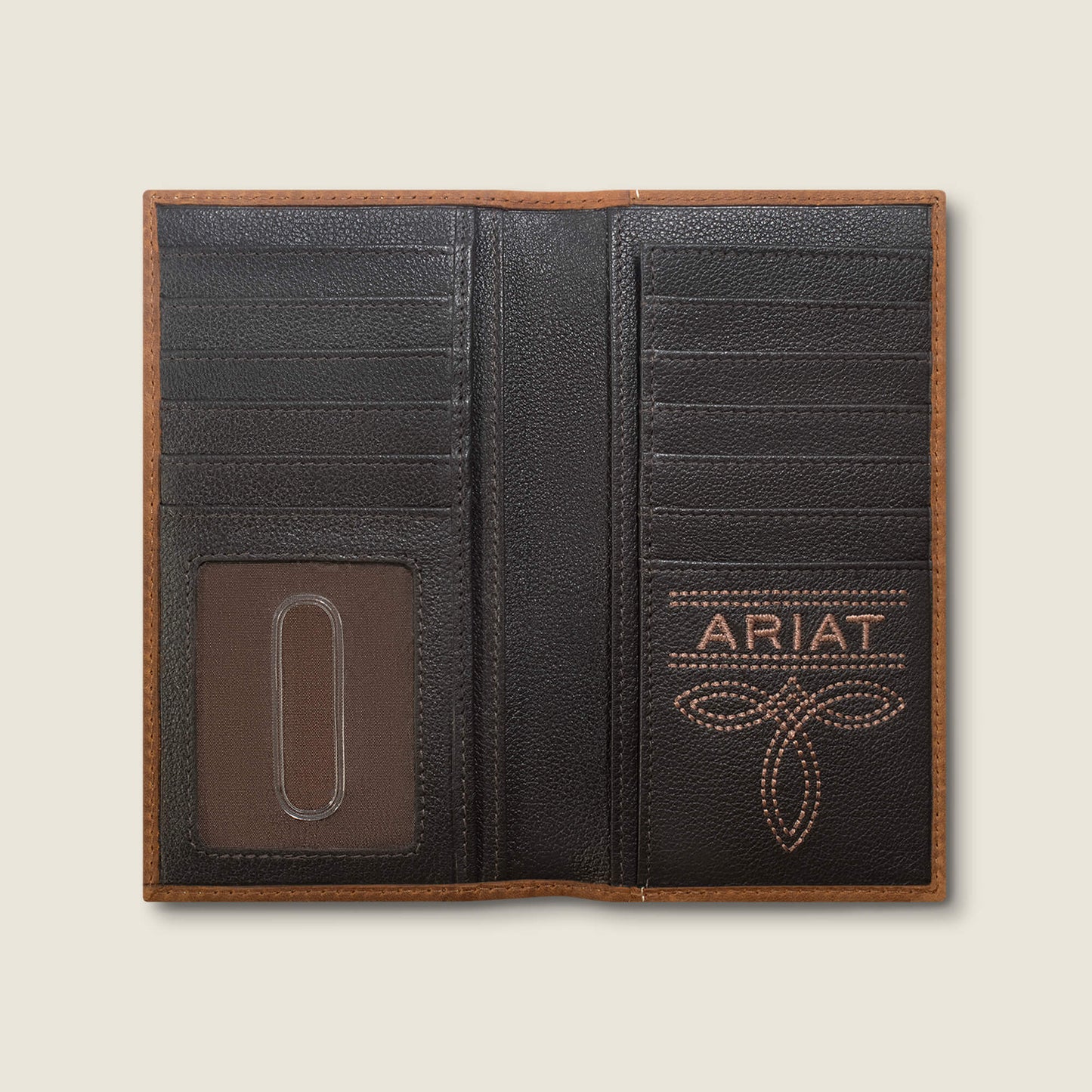 Ariat Online - Ariat Logo Print Rodeo Wallet