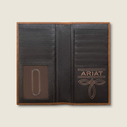 Ariat Online - Ariat Logo Print Rodeo Wallet