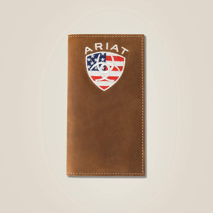 Ariat Outlet - Flag Shield Rodeo Wallet