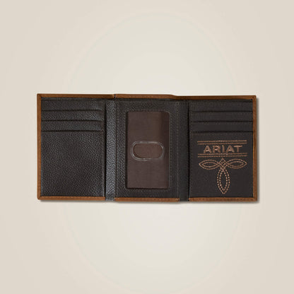 Ariat Sale - Flag Shield Trifold Wallet