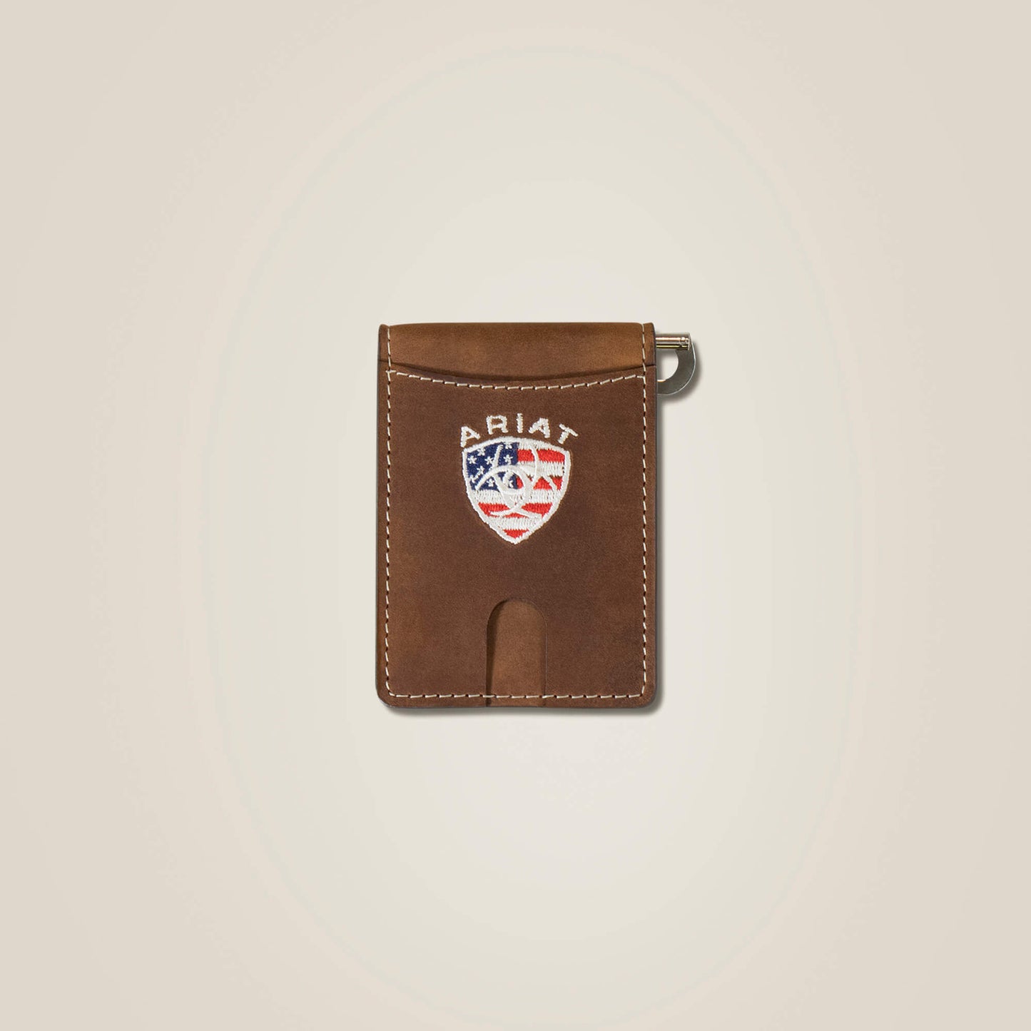 Ariat Online Shop - Flag Shield Clip Wallet