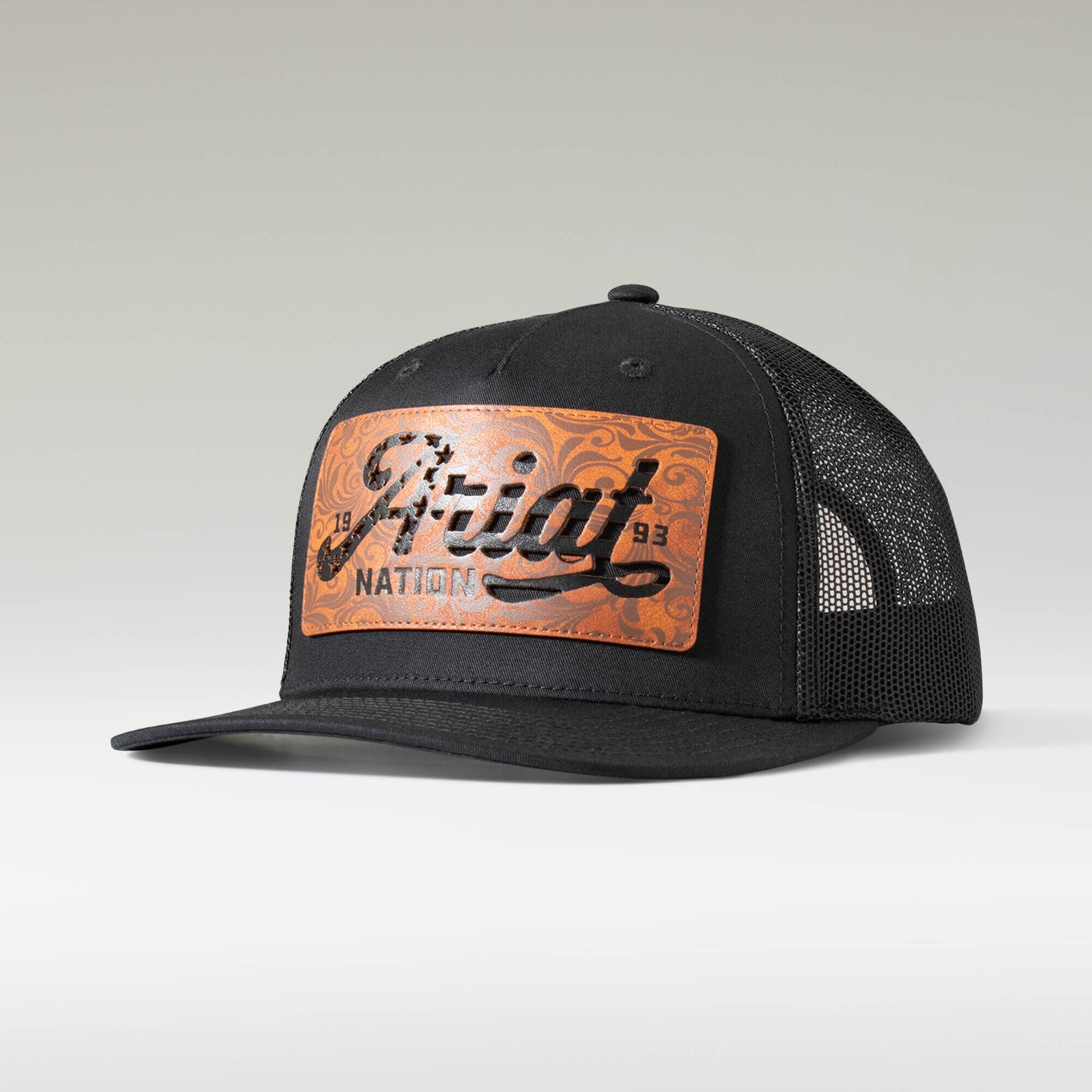 Ariat Online Shop - Leather Flag Patch Cap