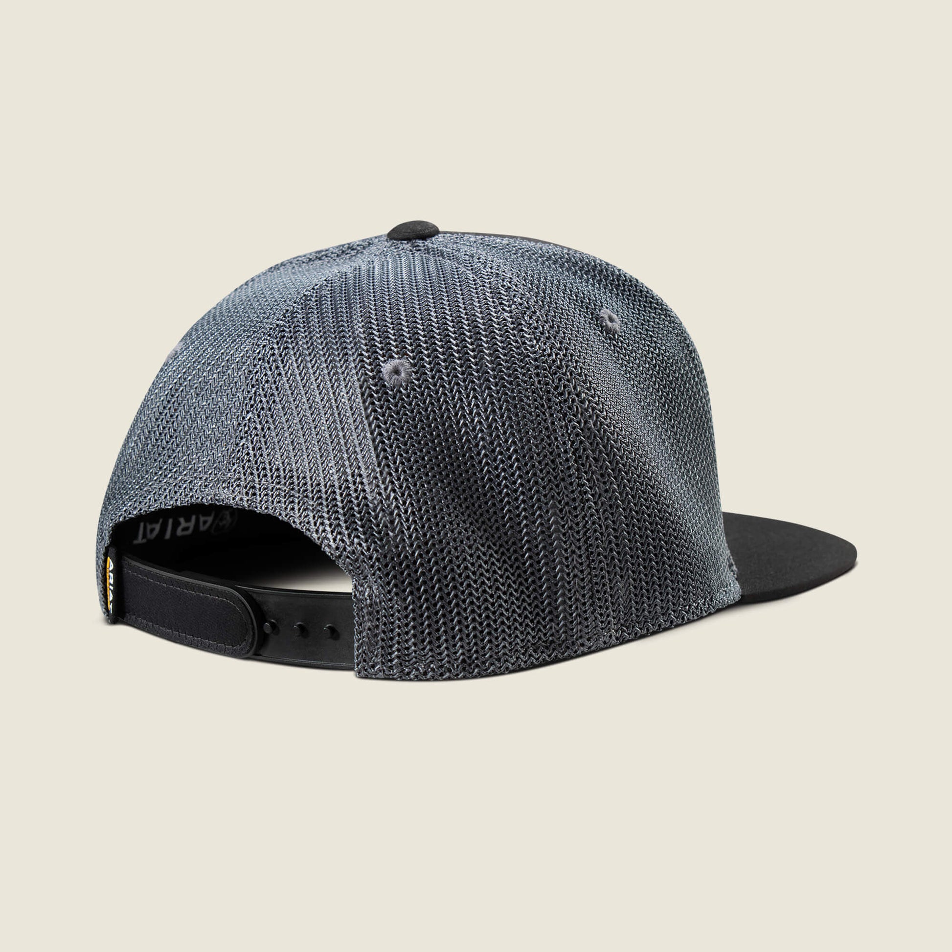 Ariat Outlet - Ariat Work Leather Badge Snapback Cap