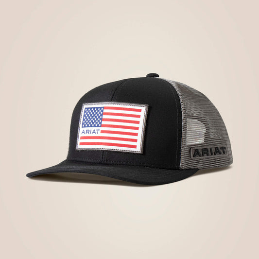 Ariat On Sale - Flag Logo Patch Cap