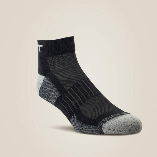 Ariat Online Shop - High Performance Quarter Crew Tek Work Sock 3 Pair Pack