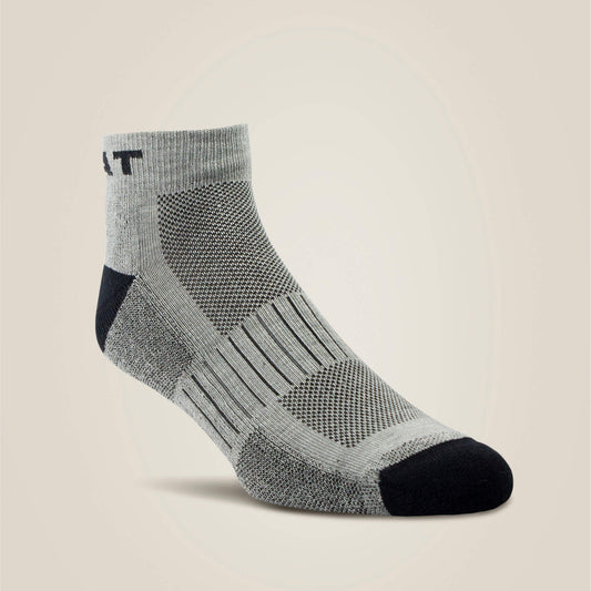 Ariat Online Shop - High Performance Quarter Crew Tek Work Sock 3 Pair Pack