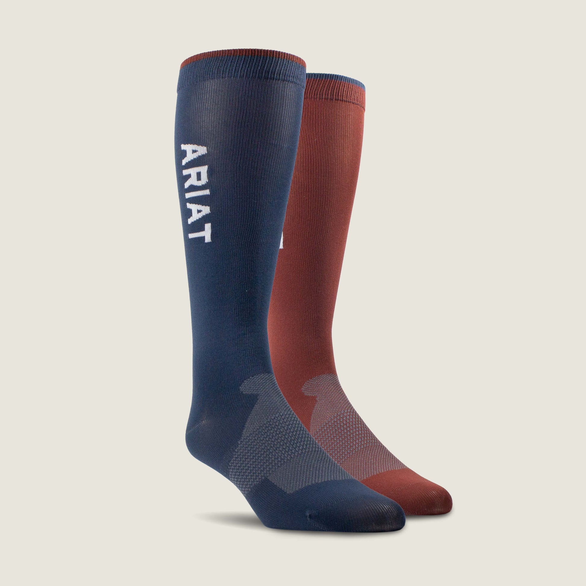 Ariat US - AriatTEK Essential Performance Sock 2 Pair Multi Color Pack