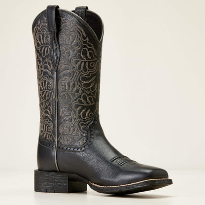 Ariat Sale - Round Up Remuda Wide Square Toe Western Boot