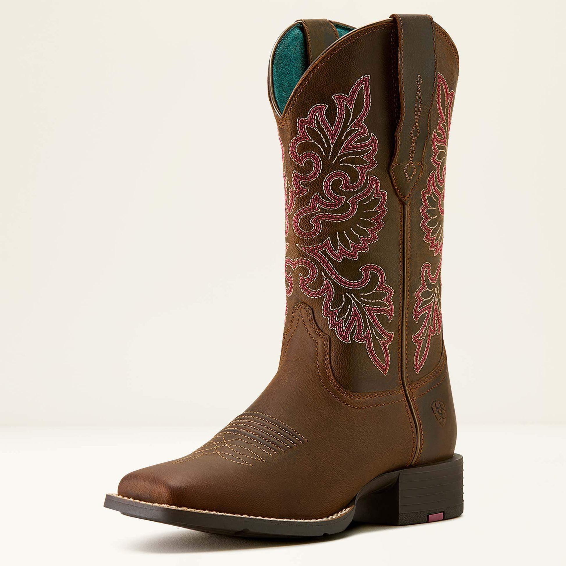 Ariat Online - Round Up StretchFit Wide Square Toe Western Boot