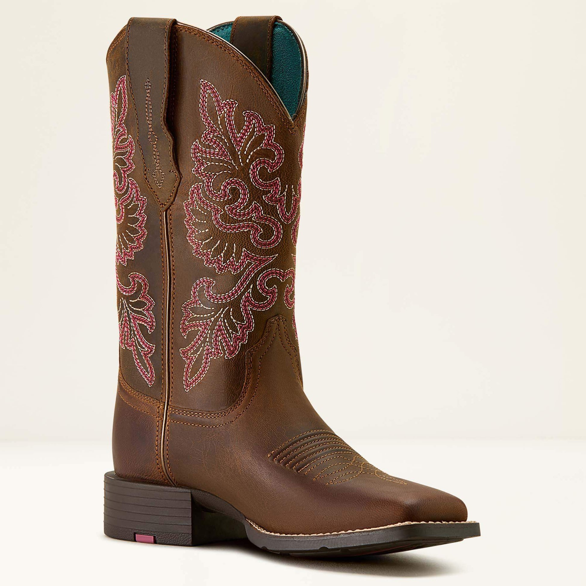 Ariat Online - Round Up StretchFit Wide Square Toe Western Boot