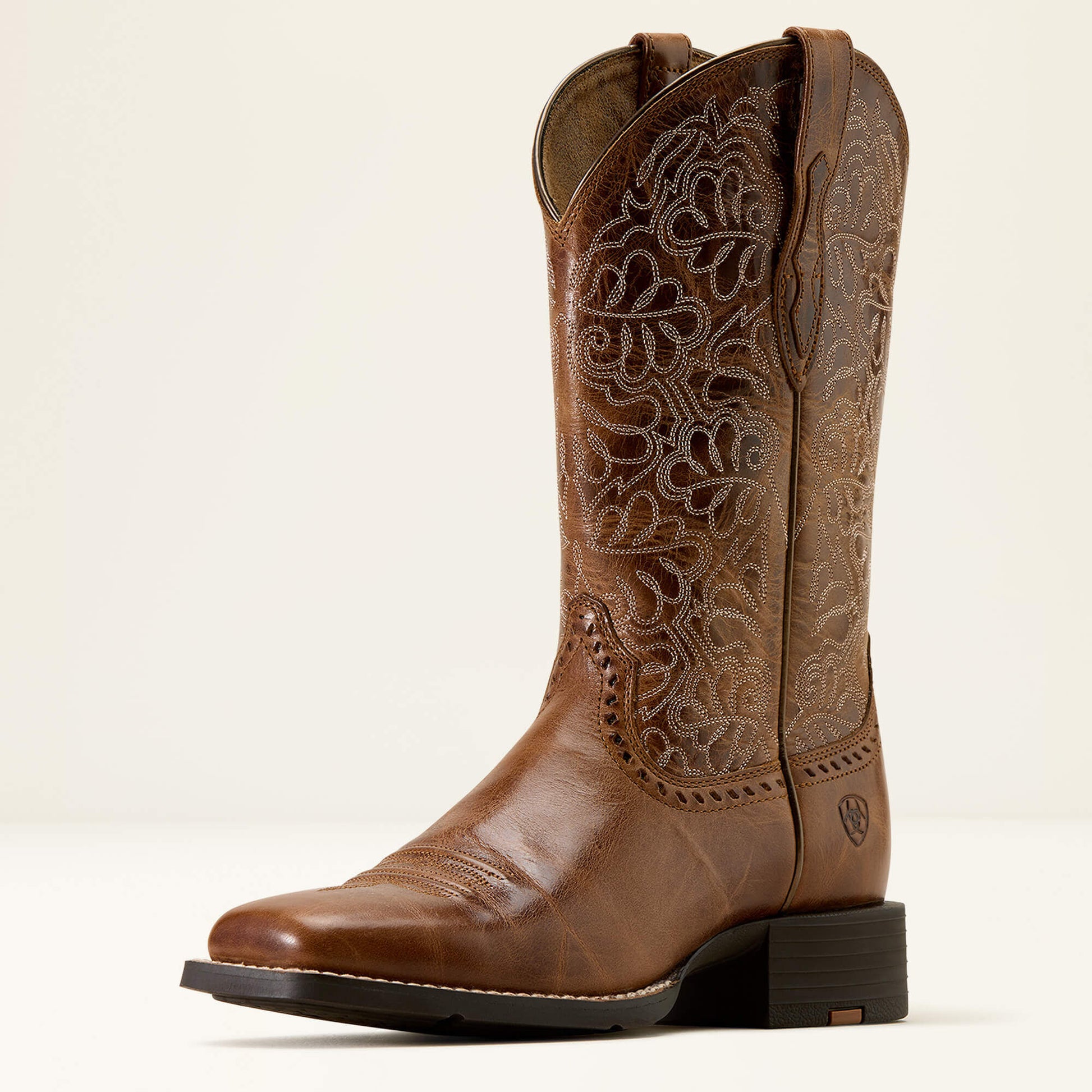 Ariat Sale - Round Up Remuda Wide Square Toe Western Boot
