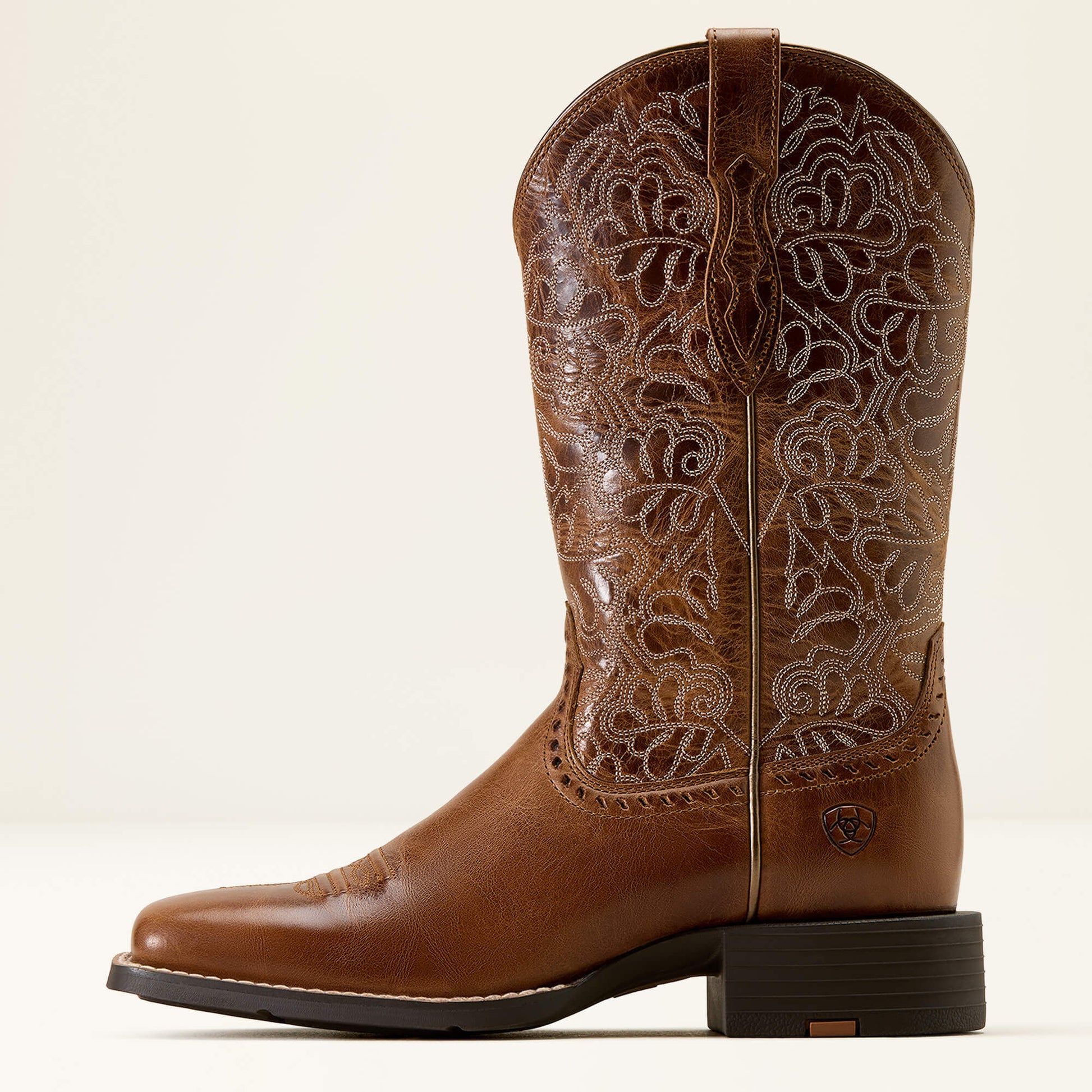 Ariat Sale - Round Up Remuda Wide Square Toe Western Boot