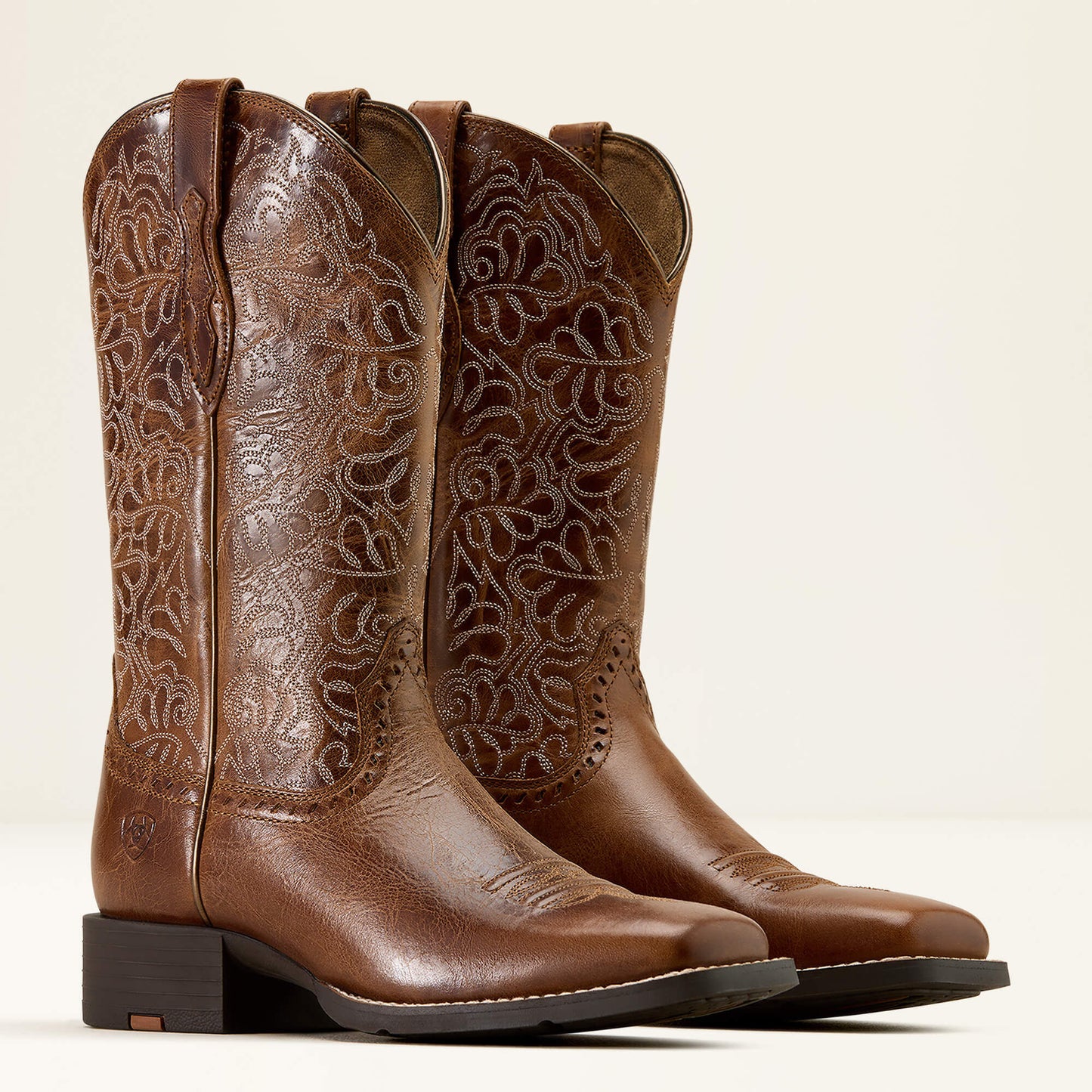 Ariat Sale - Round Up Remuda Wide Square Toe Western Boot