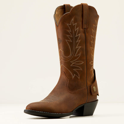 Ariat Online Shop - Heritage R Toe EZ Zip Western Boot