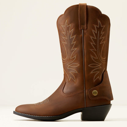 Ariat Online Shop - Heritage R Toe EZ Zip Western Boot