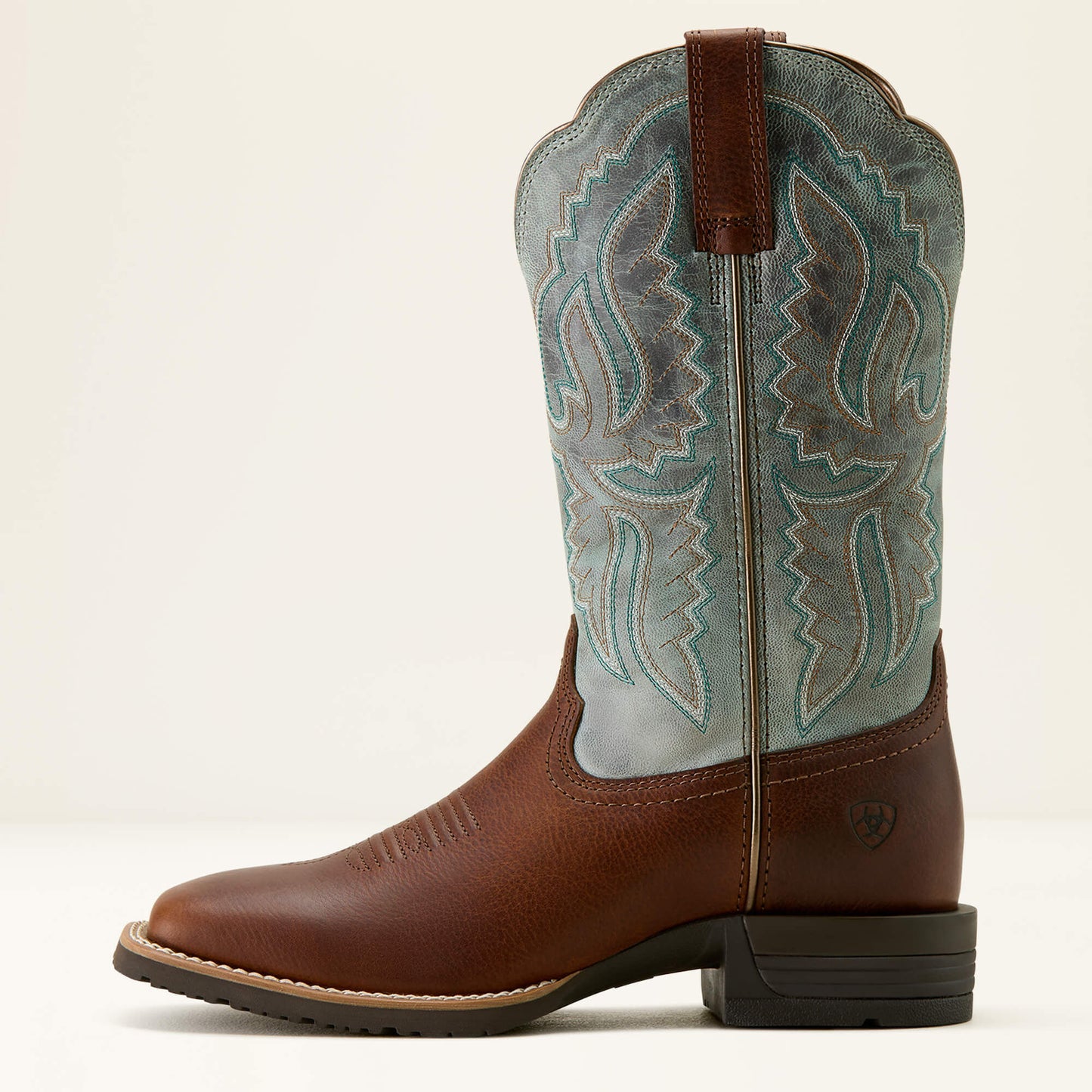 Ariat Website Store - Hybrid Ranchwork Wide Square Toe Western Boot