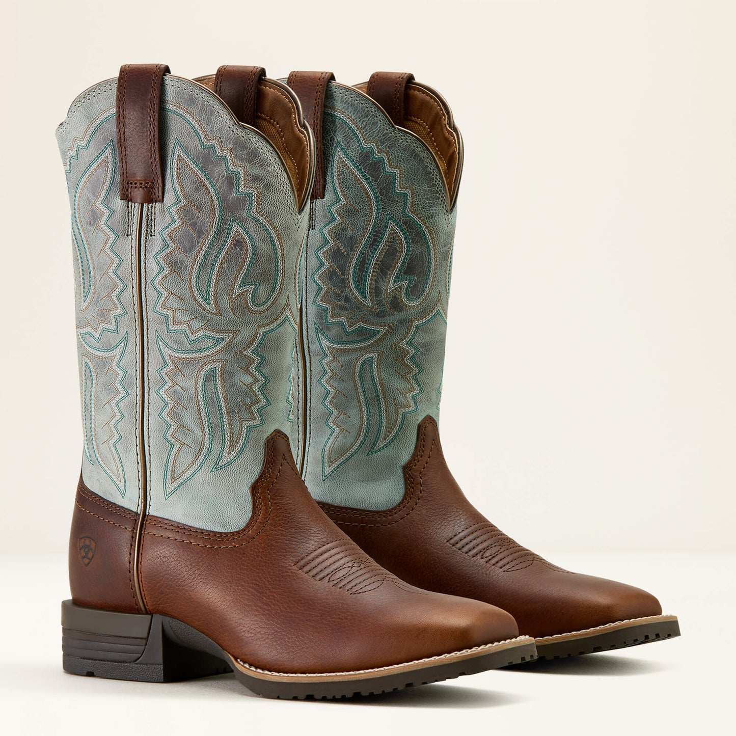 Ariat Website Store - Hybrid Ranchwork Wide Square Toe Western Boot