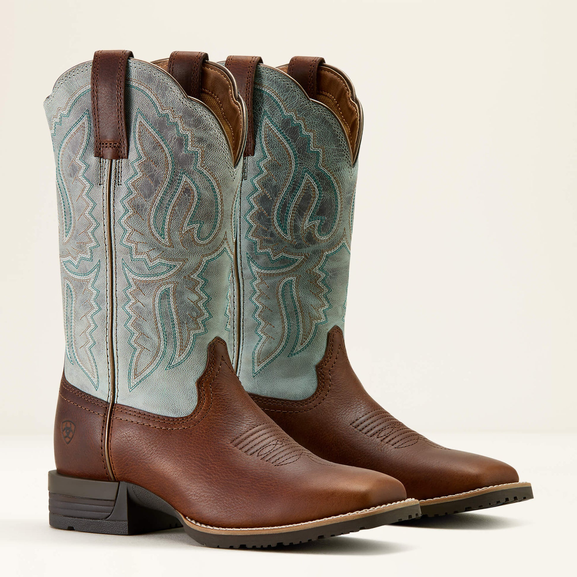 Ariat Website Store - Hybrid Ranchwork Wide Square Toe Western Boot