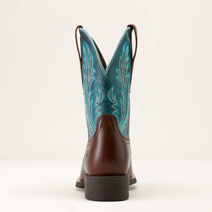 Ariat Online - Round Up Filly Wide Square Toe Western Boot
