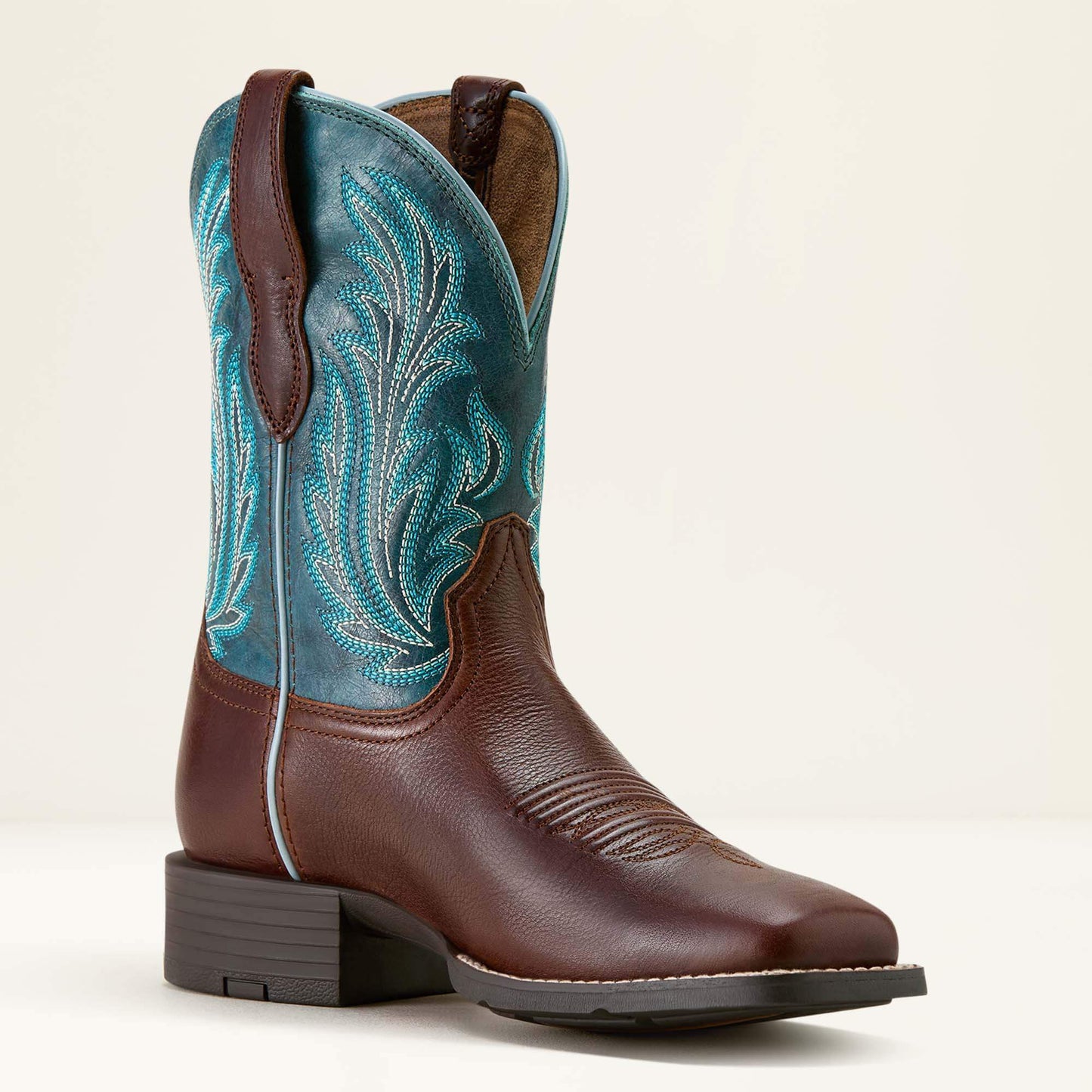 Ariat Online - Round Up Filly Wide Square Toe Western Boot