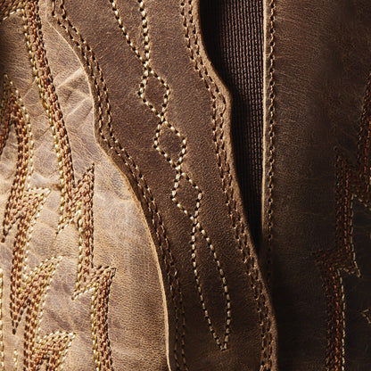 Ariat Outlet - Heritage X Toe Elastic Wide Calf Western Boot