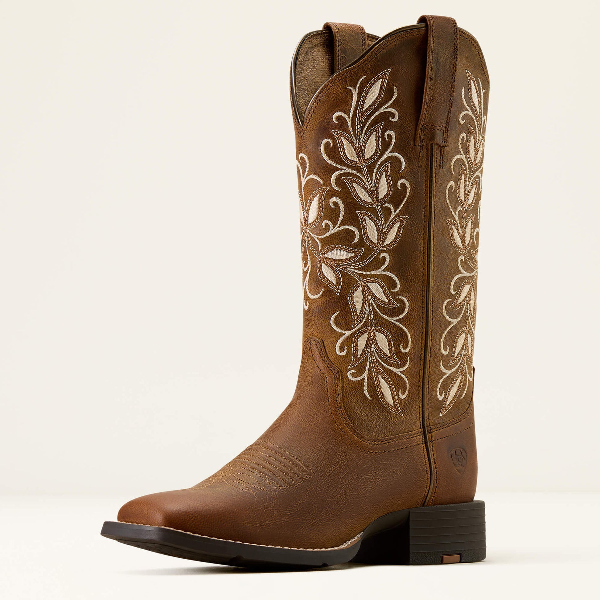 Ariat On Sale - Round Up Holly Wide Square Toe Western Boot