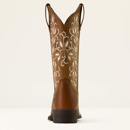 Ariat On Sale - Round Up Holly Wide Square Toe Western Boot