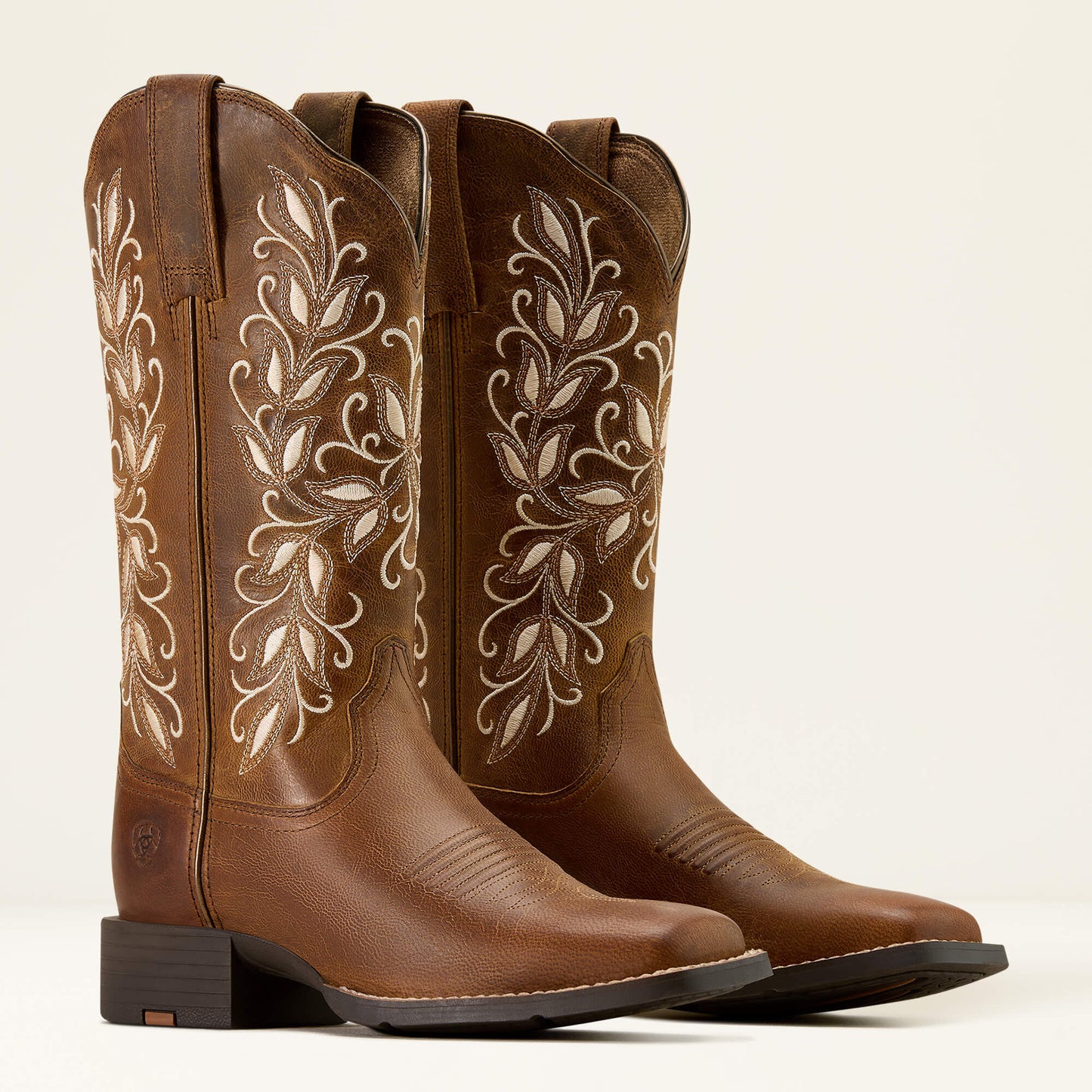 Ariat On Sale - Round Up Holly Wide Square Toe Western Boot
