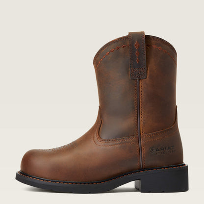 Ariat Website Store - Fatbaby Work Pull-On Steel Toe Work Boot