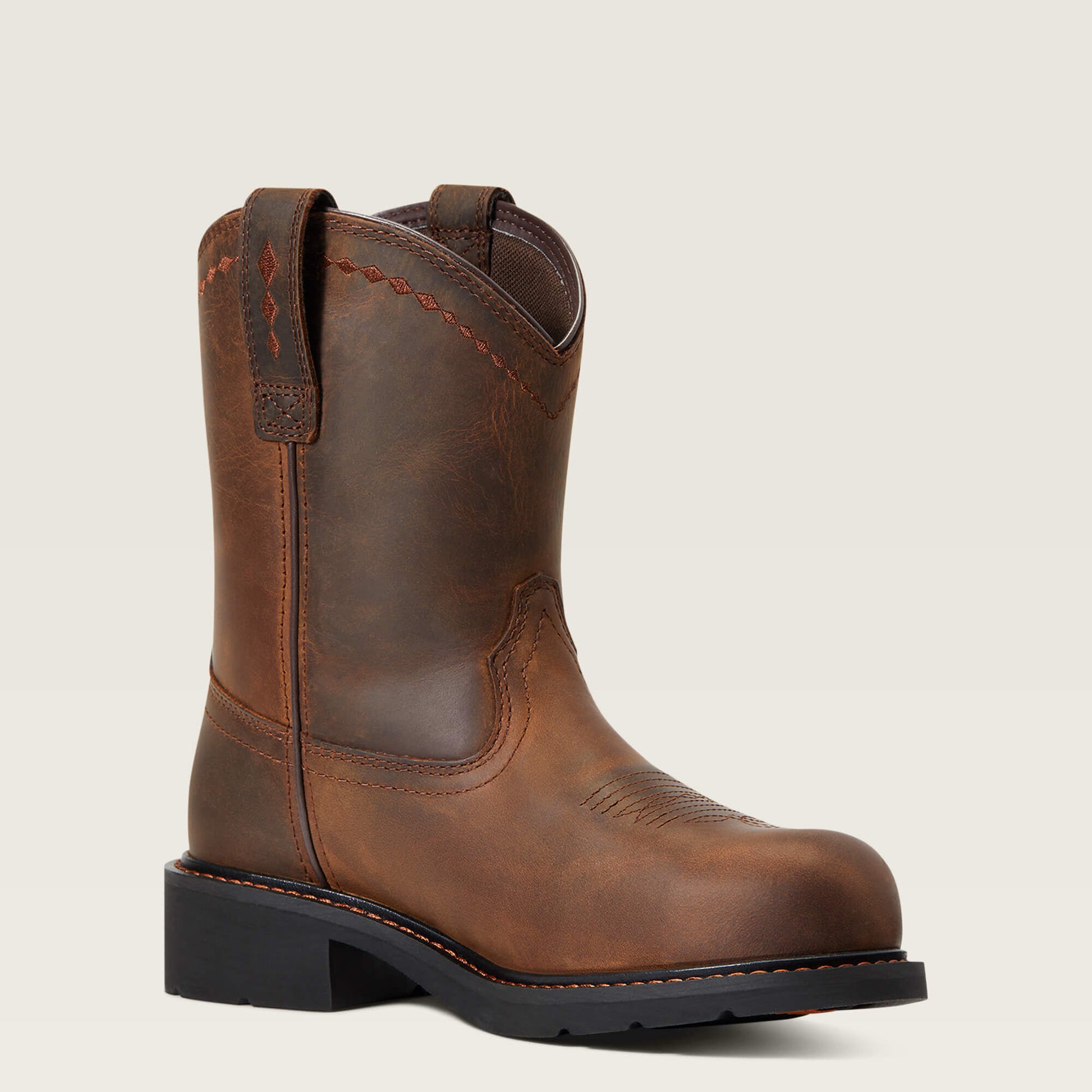 Ariat Website Store - Fatbaby Work Pull-On Steel Toe Work Boot