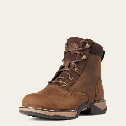 Ariat Online Shop - Anthem Round Toe Lacer Waterproof Boot