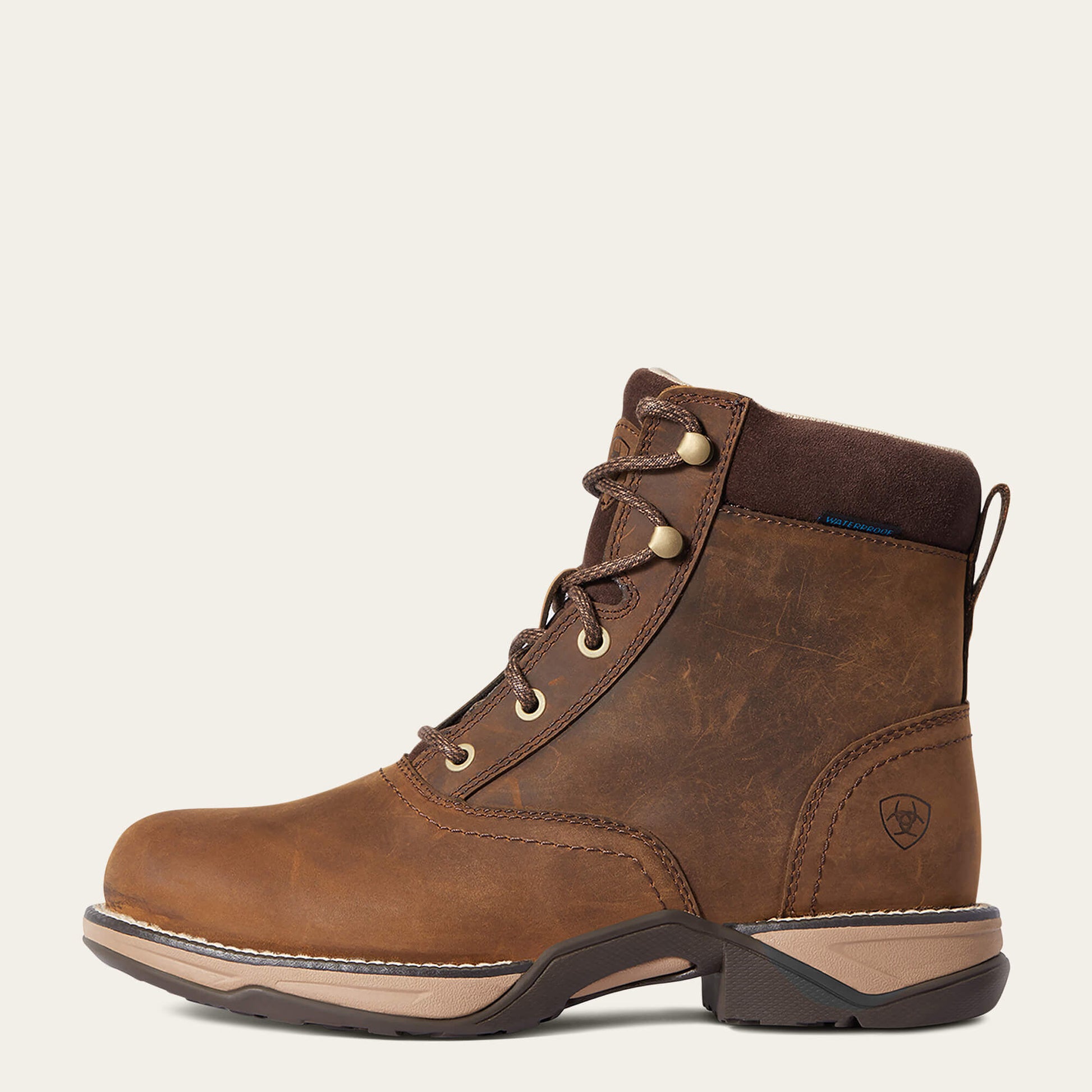 Ariat Online Shop - Anthem Round Toe Lacer Waterproof Boot