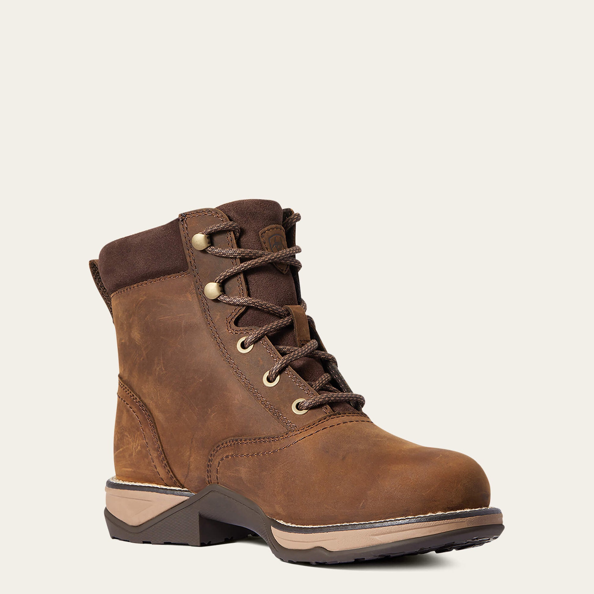 Ariat Online Shop - Anthem Round Toe Lacer Waterproof Boot