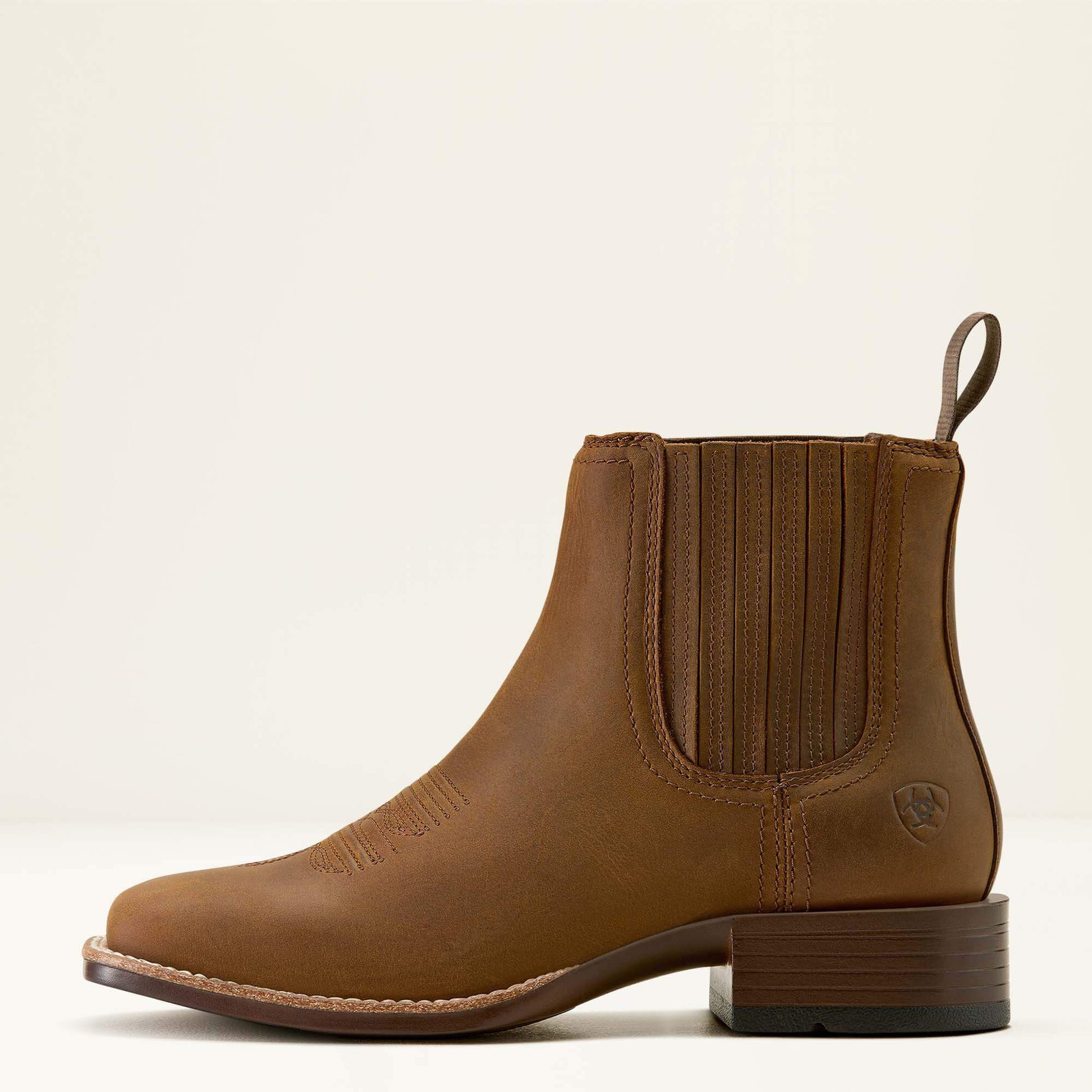 Ariat Online - Booker Chelsea Wide Square Toe Western Boot