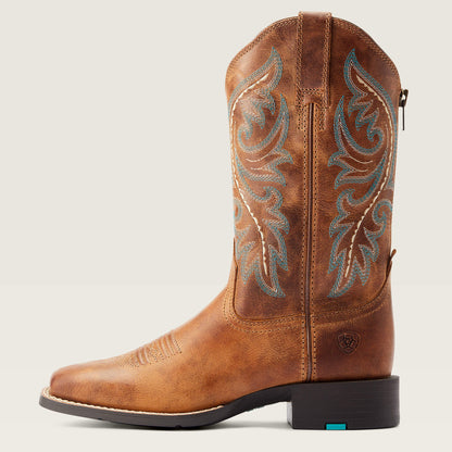 Ariat Outlet - Round Up Back Zip Western Boot