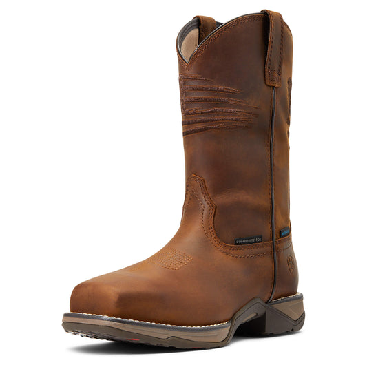 Ariat Online - Anthem Patriot Waterproof Composite Toe Work Boot