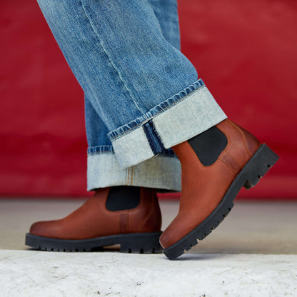 Ariat Sale - Wexford Lug Mid Waterproof Chelsea Boot