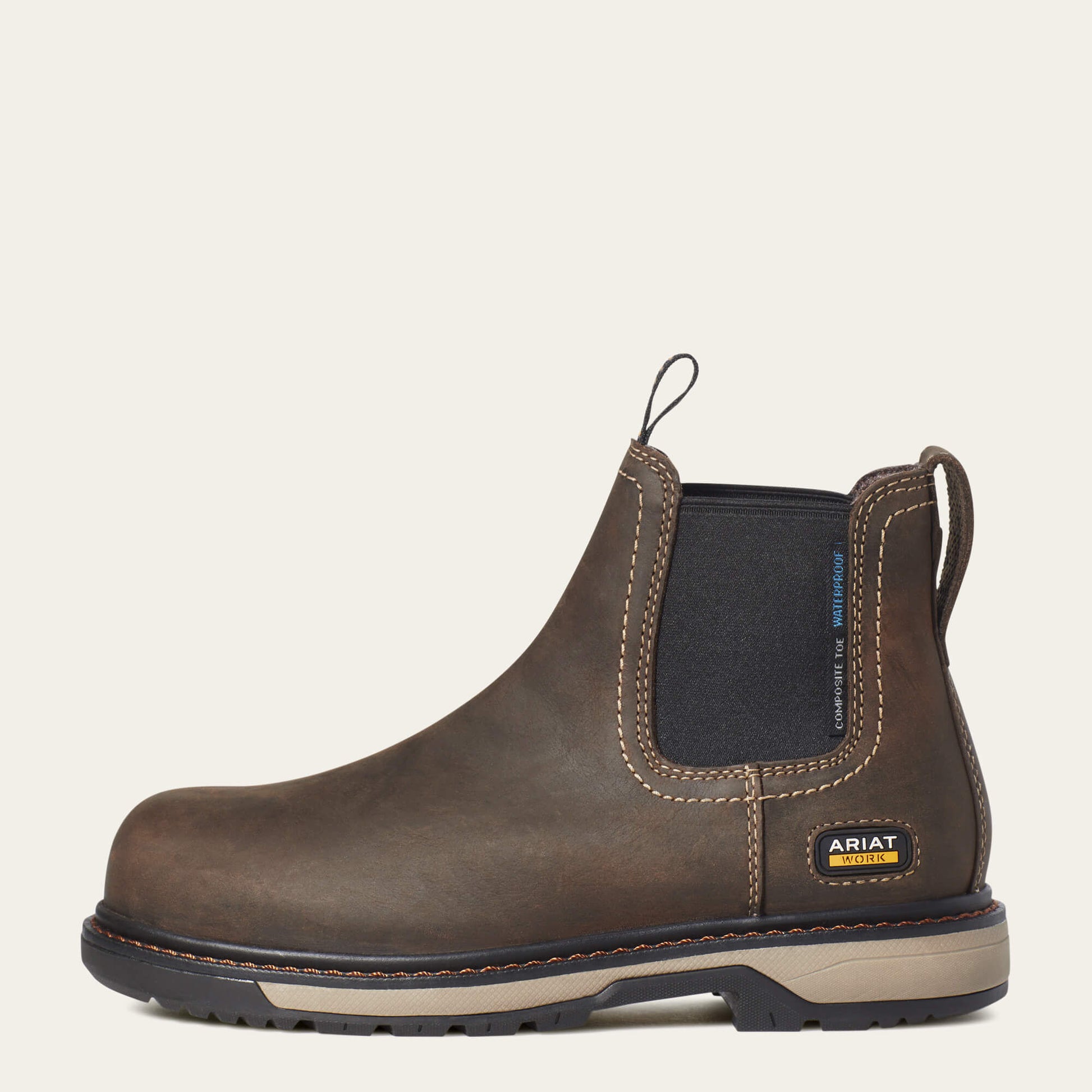 Ariat Online - Riveter Chelsea CSA Waterproof Composite Toe Work Boot