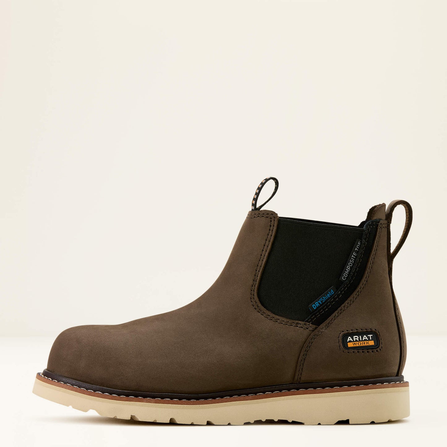 Ariat Outlet - Rebar Wedge Chelsea Waterproof Composite Toe Work Boot