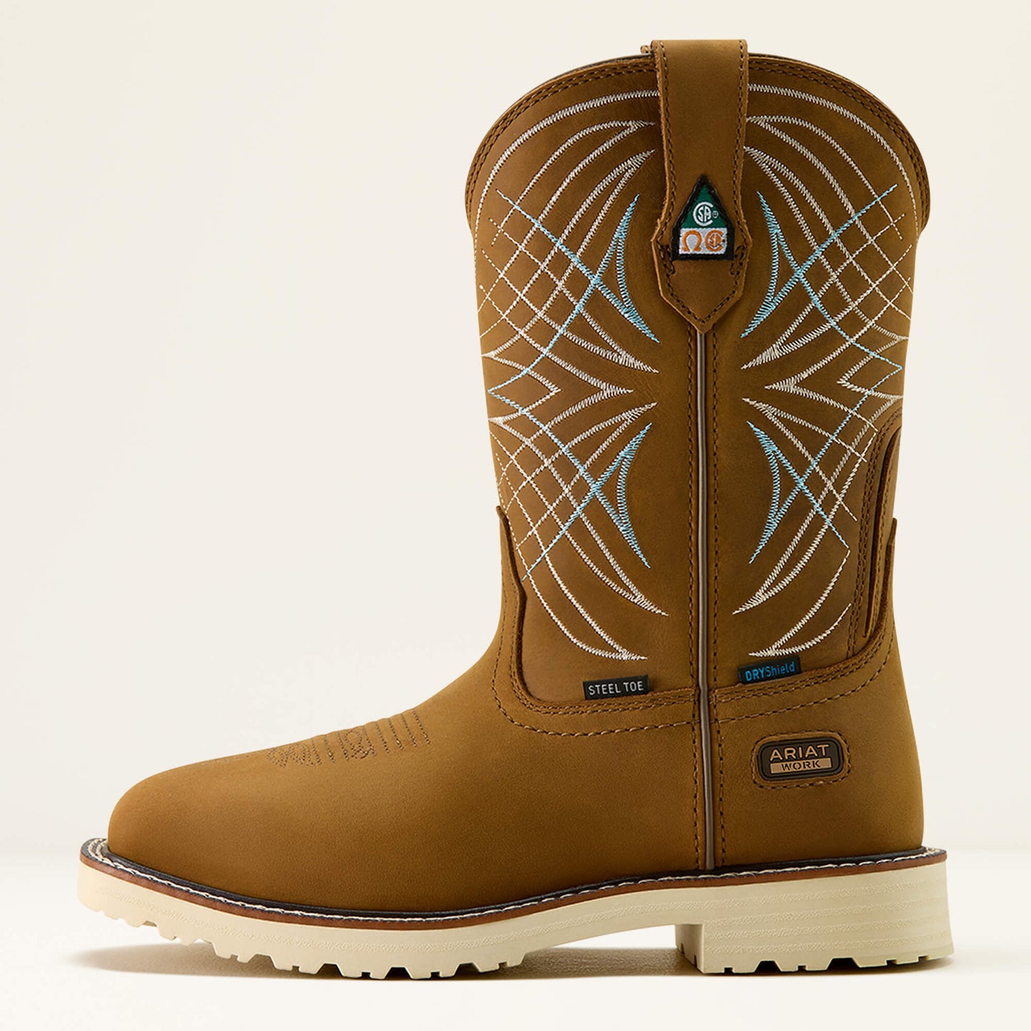 Ariat For Sale - Activator CSA Waterproof Wide Square Toe Steel Toe Work Boot