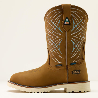 Ariat For Sale - Activator CSA Waterproof Wide Square Toe Steel Toe Work Boot