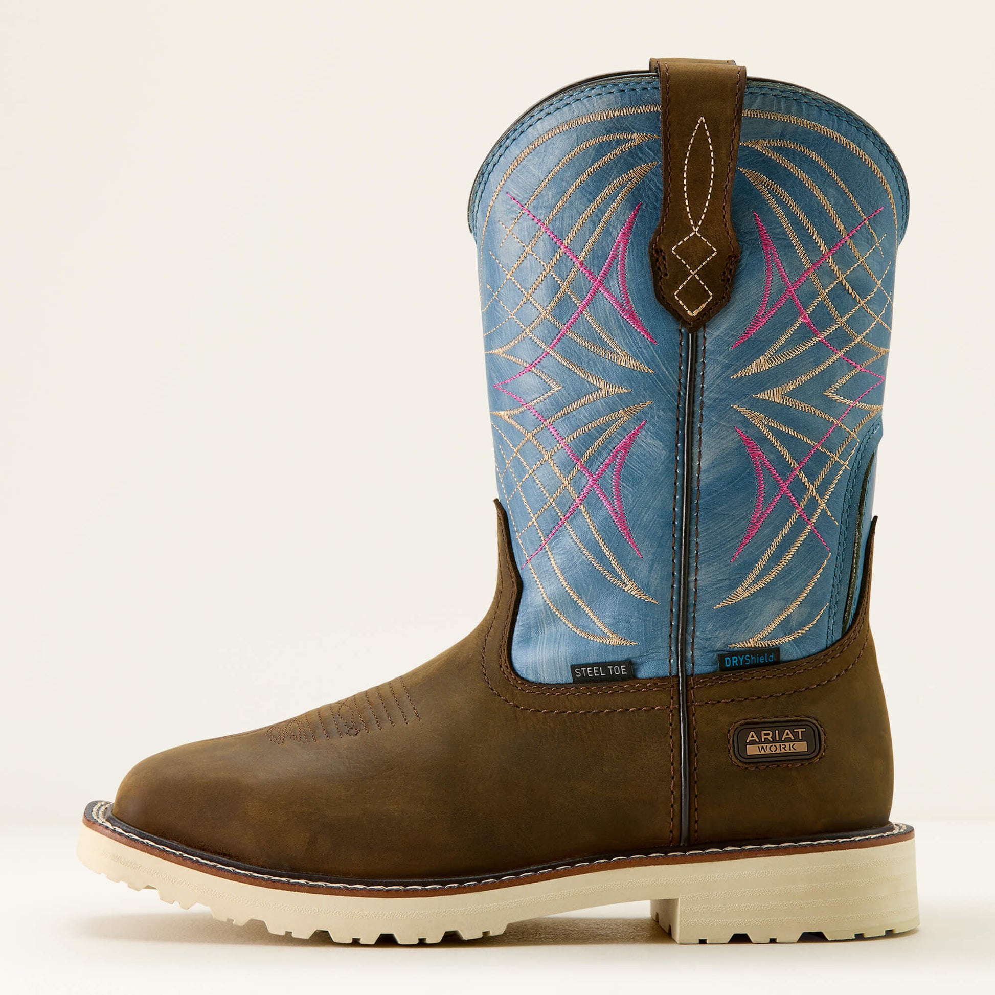 Ariat Website Store - Activator Waterproof Wide Square Toe Steel Toe Work Boot