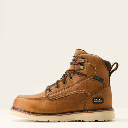 Ariat Website Store - Rebar Wedge Moc Toe Waterproof Work Boot