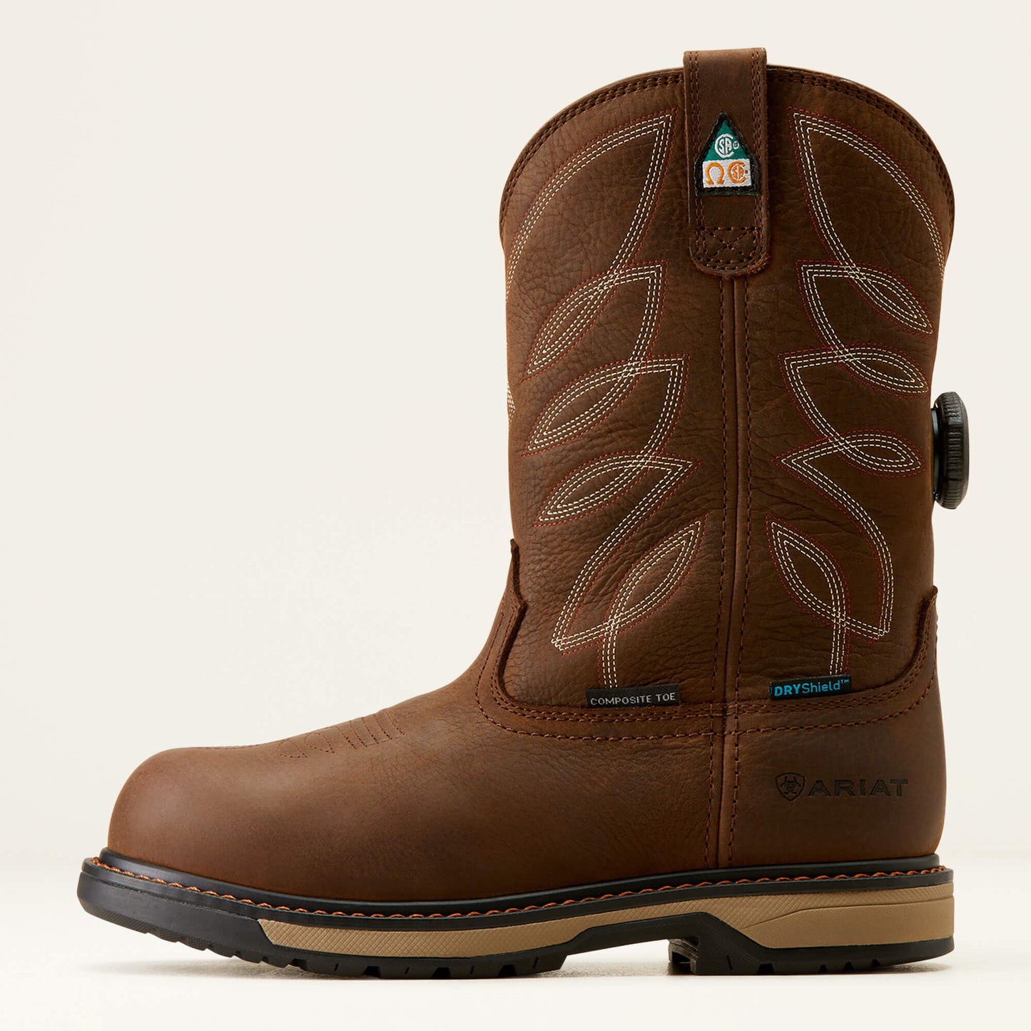 Ariat Online - Riveter Pull-On BOA CSA Waterproof Composite Toe Work Boot