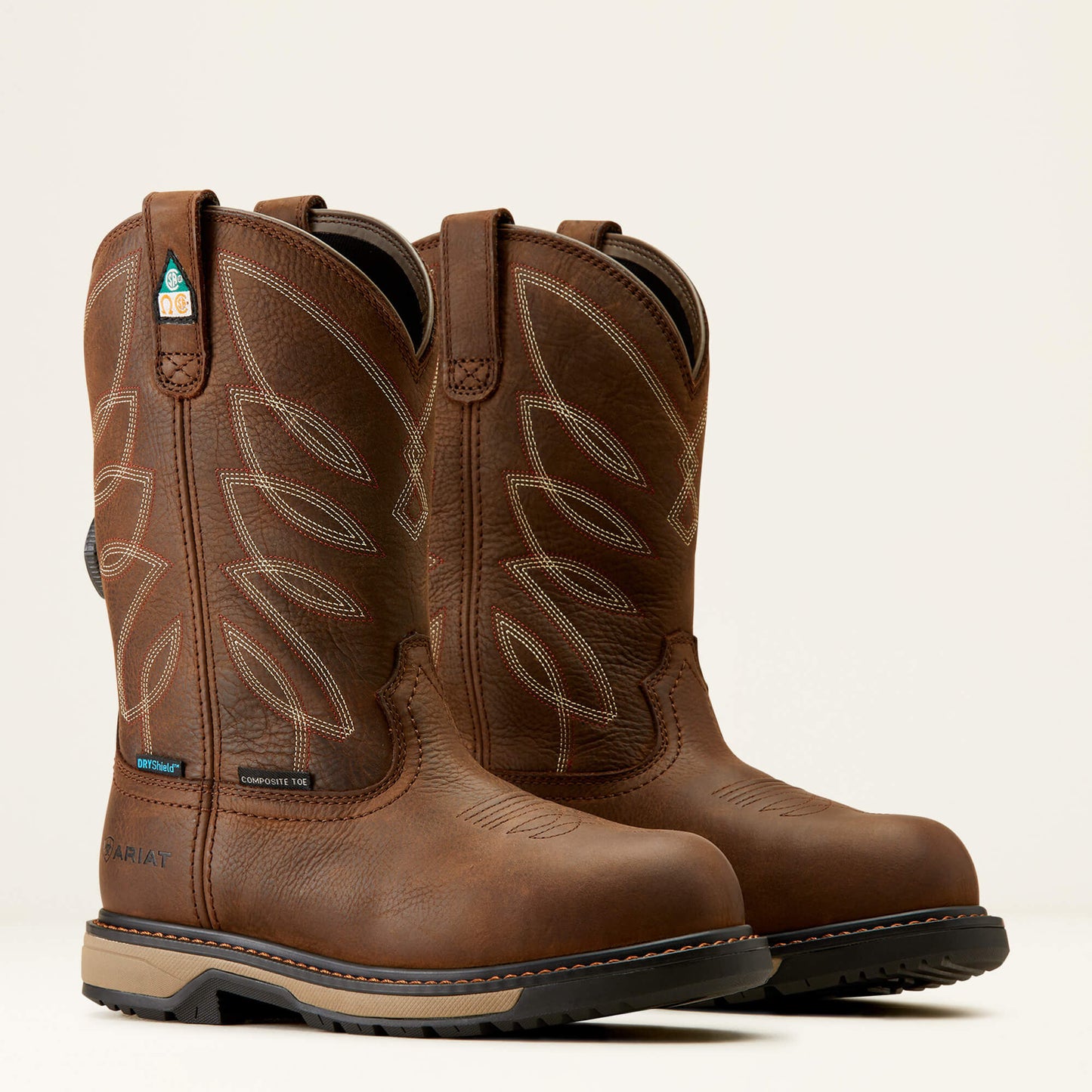 Ariat Online - Riveter Pull-On BOA CSA Waterproof Composite Toe Work Boot