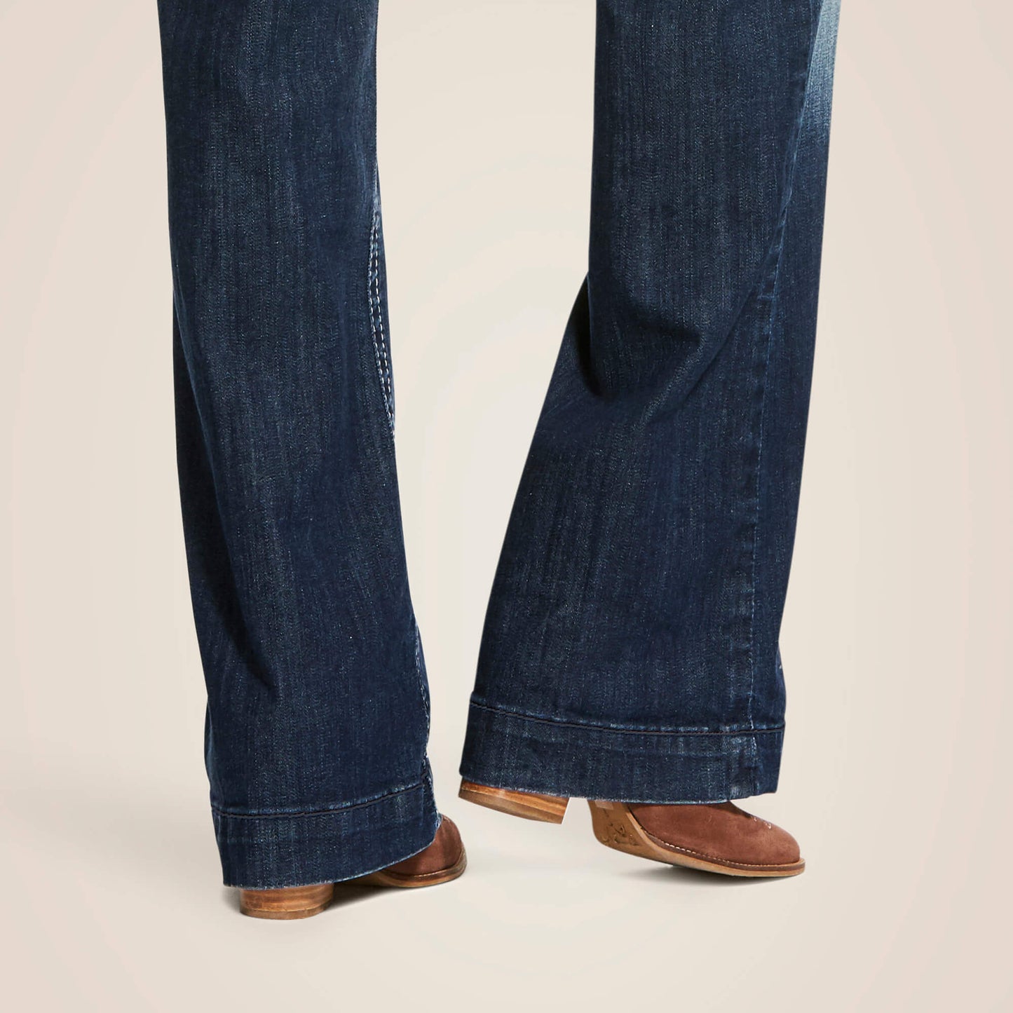 Ariat US - Trouser Mid Rise Stretch Entwined Wide Leg Jean