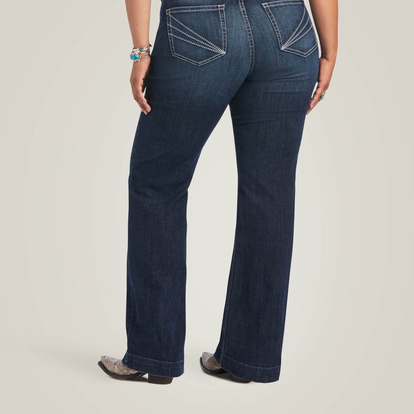 Ariat On Sale - Trouser Perfect Rise Aisha Wide Leg Jean